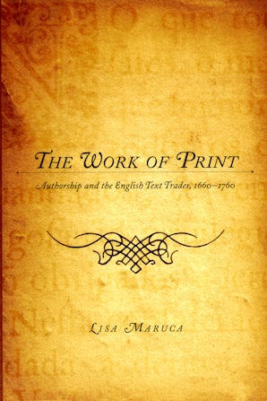 The Work of Print book image